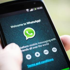 La schermata principale di WhatsApp