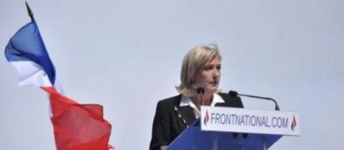 Marine Le Pen le 1er mai 2012