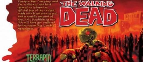 The Walking Dead, la prima birra degli zombie