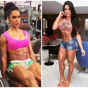 Gracyanne mentém uma alimentação rígida