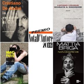 Il premio letterario 'NotaD'Autore 2016'.