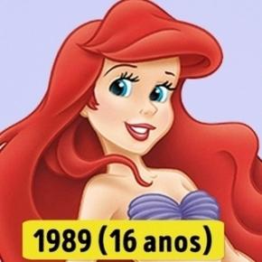 Veja como seria o visual das princesas da Disney de acordo com sua idade