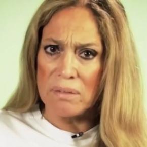 Susana Vieira faz manifestação contra o governo