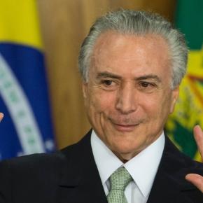 Presidente interino, Michel Temer, obteve forte apoio ao seu governo, pelo embaixador americano junto à OEA, Michael Fitzpatrick.