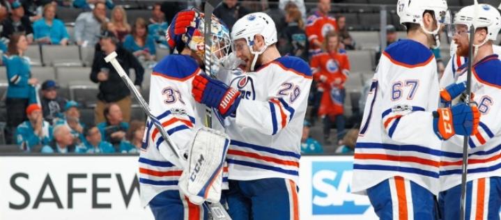 Los Edmonton Oilers con breakaways eliminan a los Sharks en San ... - Blasting News