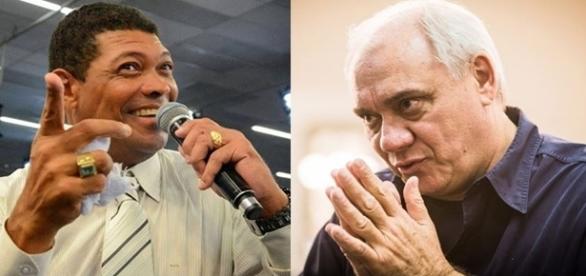 Valdemiro Santiago cita Marcelo Rezende durante culto