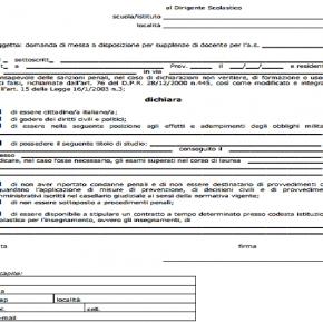 MODELLO DI MESSA A DISPOSIZIONE DA SCARICARE - Taromatomc